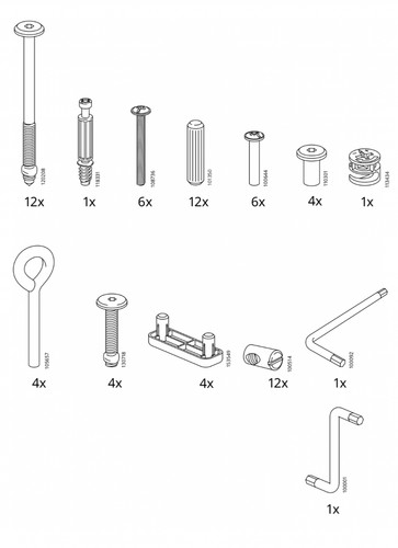 Ikea replacement assembly - ikea,