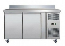 STAINLESS STEEL 2 DOOR BENCH