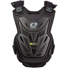 O'Neal 2024 Split Youth Chest Protector Lite Black Youth MX Motocross Kids Quad