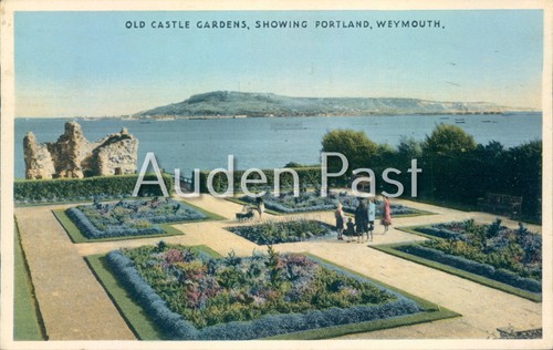 Old castle gardens weymouth - old,