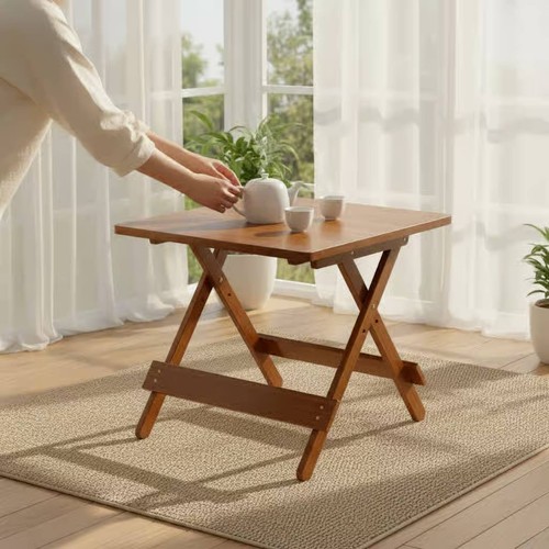 Square folding table easy - square,
