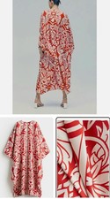 H&M Maxi dress kaftan, red and