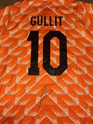Ruud gullit hand signed - ruud, shirt