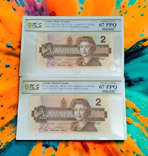 1986 canada dollars - 1986,