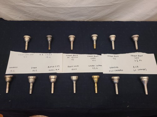 Trombone mouthpieces small - trombone,