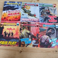 Commando Comics Job Lot Of 6