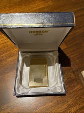 Ronson Gold Plated Lighter