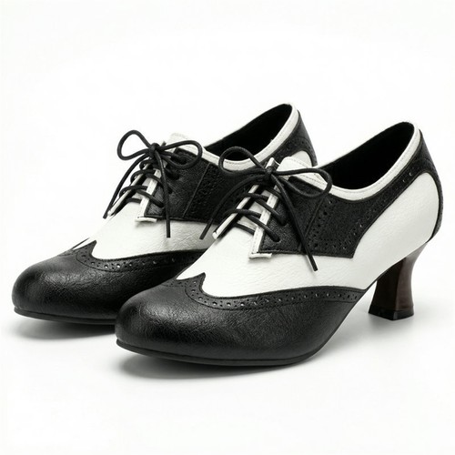 Women round toe perforated - round,