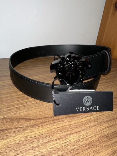 Versace palazzo belt - versace, black