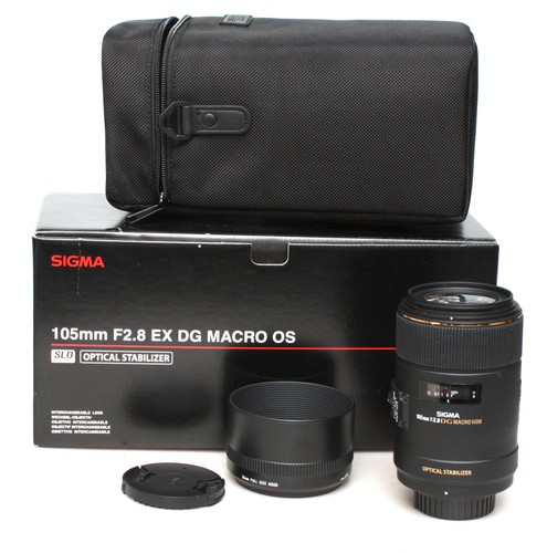 Boxed sigma 105mm - boxed,