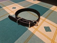 Black Dog Collar Size Small 