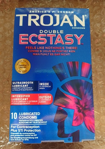 Trojan double ecstasy - trojan, condoms