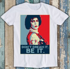 Dont Dream It Be It The Rocky Horror Show Theatre Poster Gift Tee T Shirt M1234