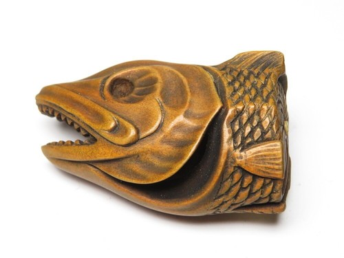 Japan antique netsuke wood - japan,