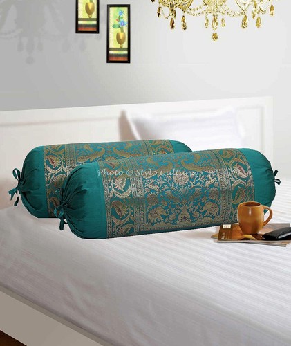 Green bolster cover - bolster,