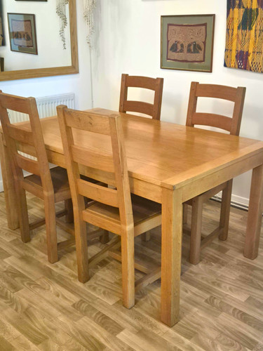Oak wood rectangular - oak,