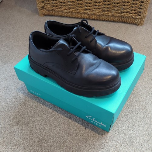 Clarks lorcam boys black - clarks,