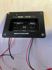 Marshall 1936 2x12 Back Plate