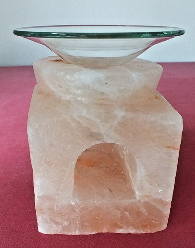 Himalayan salt oil burner - salt,
