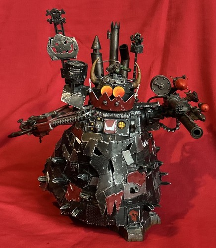 Ork stompa very - stompa, painted