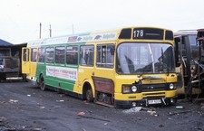 Orig Colour slide, Midland Red, Leyland National, BVP820V, Badgerline