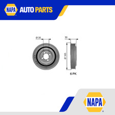 Crankshaft Pulley (TVD) fits