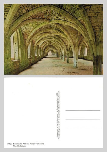 Postcard fountains abbey the - postcard,