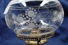 Victorian Frosted Etched