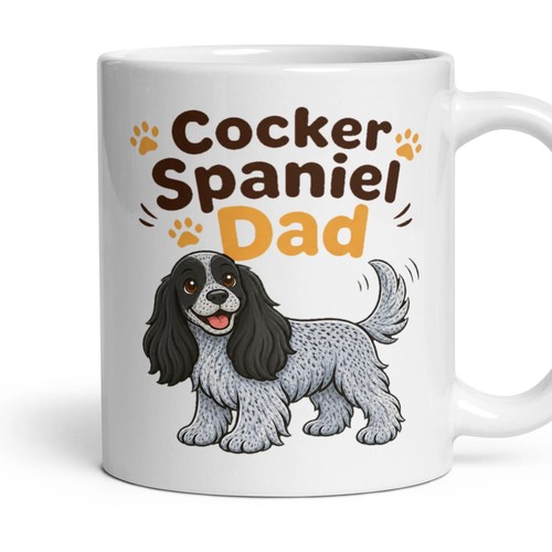 Cocker spaniel dad - spaniel,
