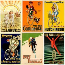 Cycling Plaque Metal Signs Man