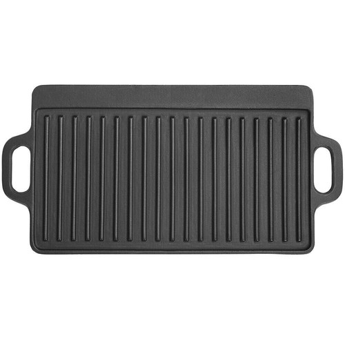 Large cast iron griddle - cast, plate