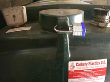 Oil tank padlock - oil,