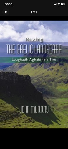 Reading the gaelic landscape - landscape,