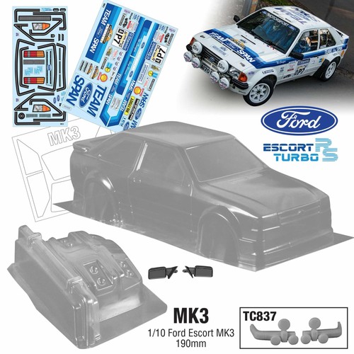 Ford mk3 escort rally 190mm - mk3,
