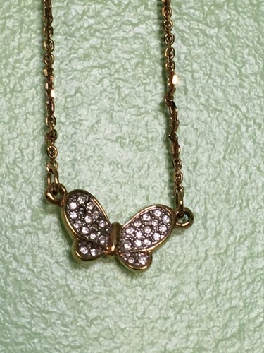 Swarovski butterfly necklace