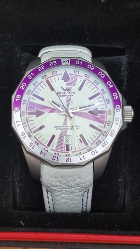 Vostok radio room gmt purple - vostok,