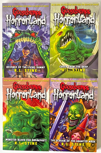 Goosebumps horrorland books - 4,