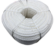 3 Strand Nylon Rope White