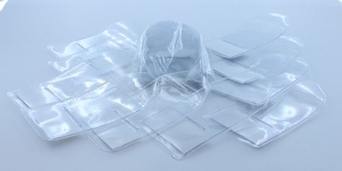 Clear plastic coin - 2,