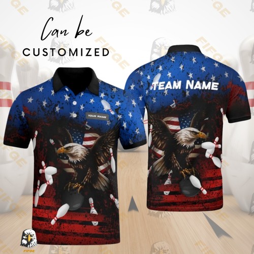 Personalized eagle bowling - eagle,