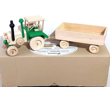 Wooden Track Tractor Vehicle