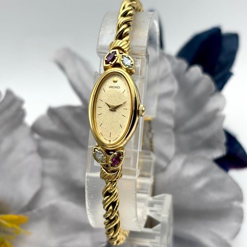 Seiko gold jewelry bracelet - seiko,