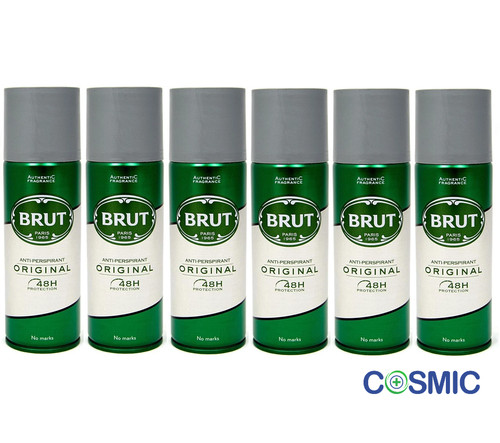 Brut original aerosol - 6, x