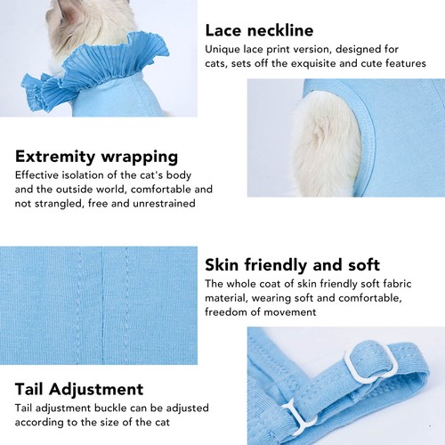 Cat recovery suit tail - cat,