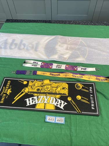 Green king bar runners lanyard - king,