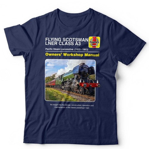 Train shirt flying scotsman - train,