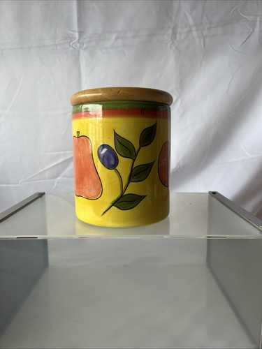 Vintage rayware storage jar - vintage,