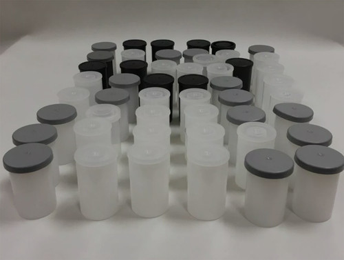 100 35mm film canisters - x,