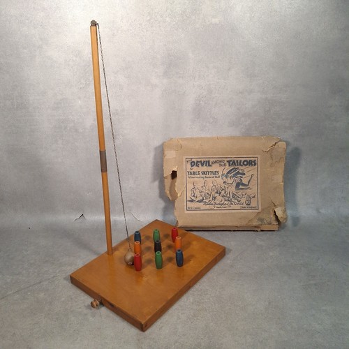 Pub table skittles game - table,