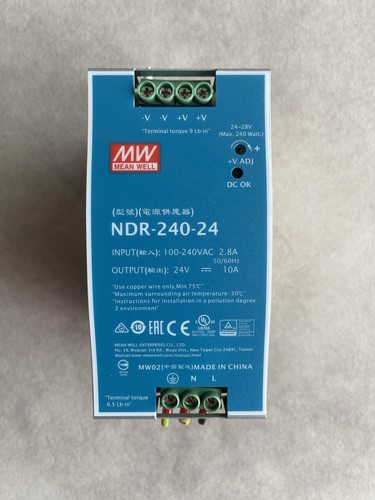Mean well ndr 240 - din, rail